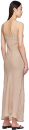 Baserange Beige Dydine Maxi Dress