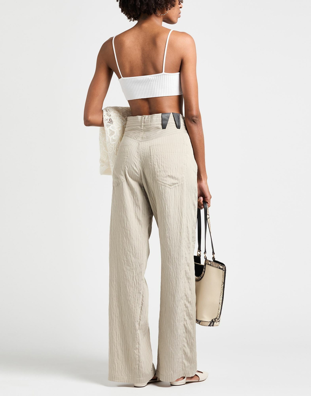 Darkpark Womens Pants in Beige