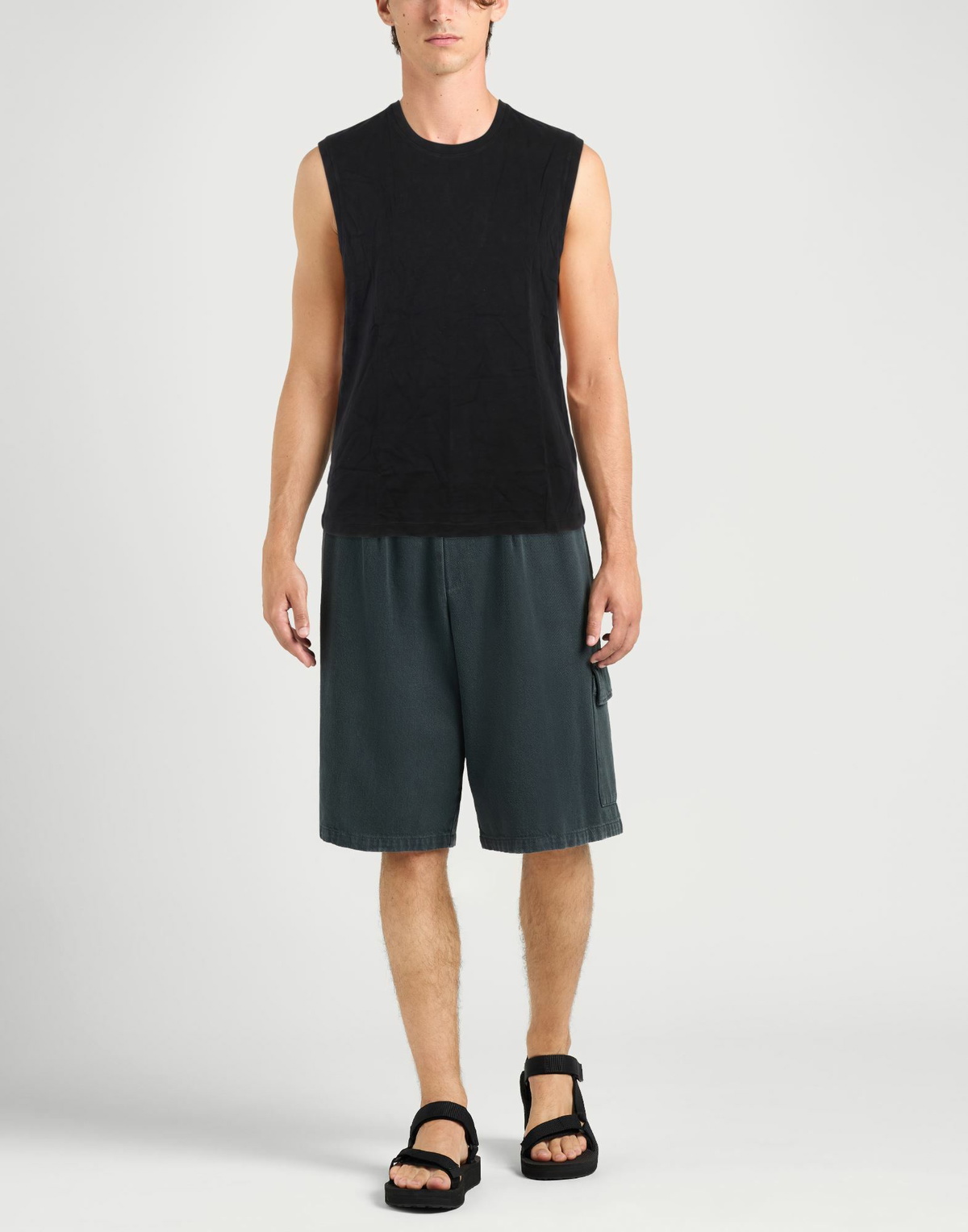 Agolde Mens T-shirt in Black