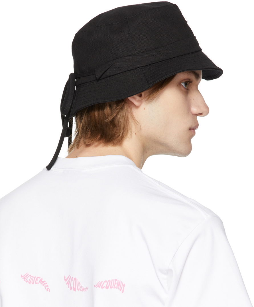JACQUEMUS Black La Montagne 'Le Bob Gadjo' Bucket Hat Jacquemus