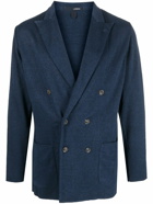 LARDINI - Double-breasted Blazer With Lapels