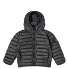 Stone Island Junior Men's Lightweight Down Jacket in Black