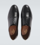 Valentino Garavani Mini VLogo Signature leather Derby shoes