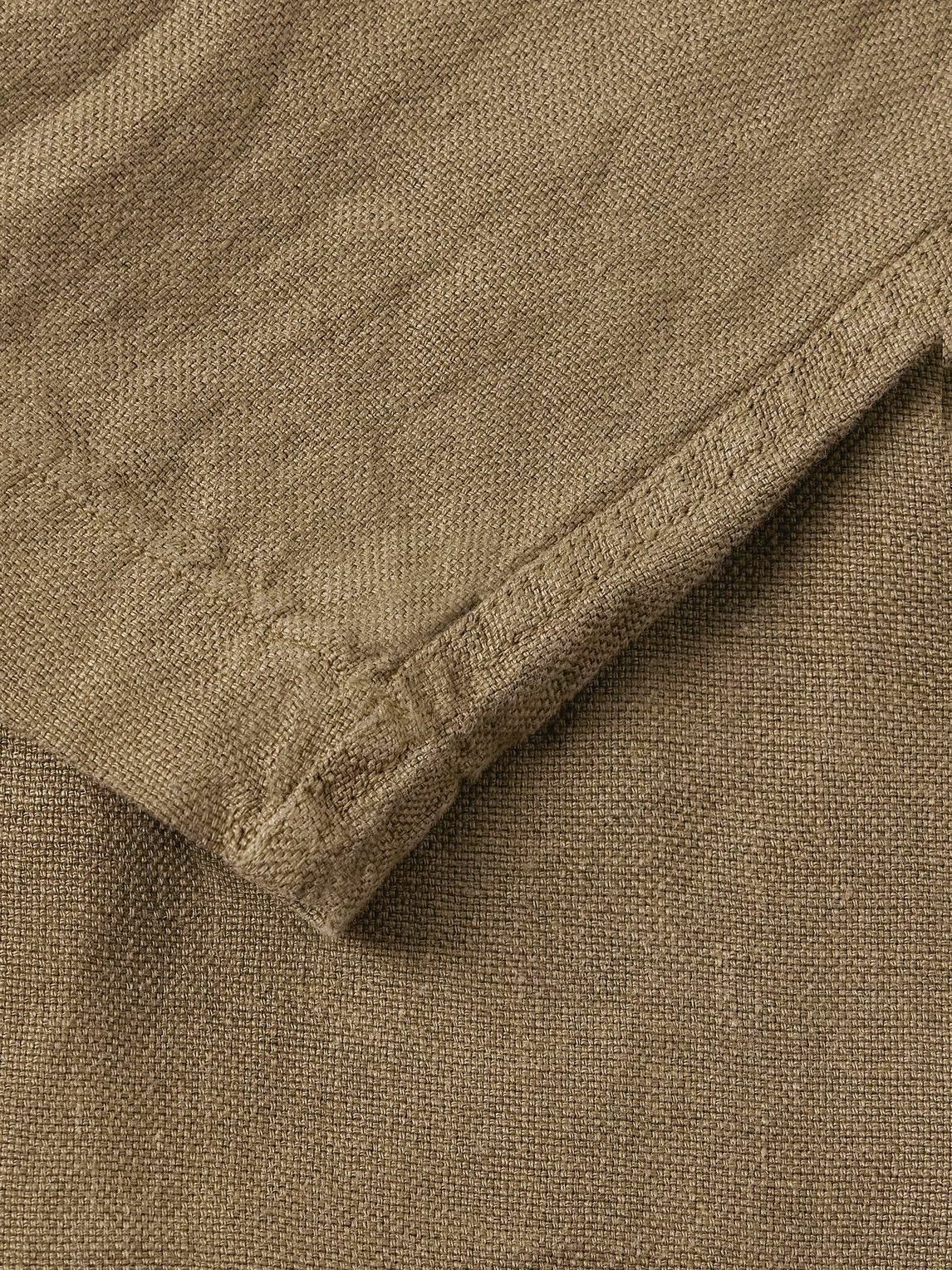 Corridor - Unstructured Linen Blazer - Green
