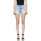 Moussy Vintage Blue Denim Tribbey Shorts