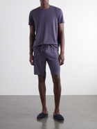 Derek Rose - Basel Stretch-Modal Jersey Pyjama T-Shirt - Blue