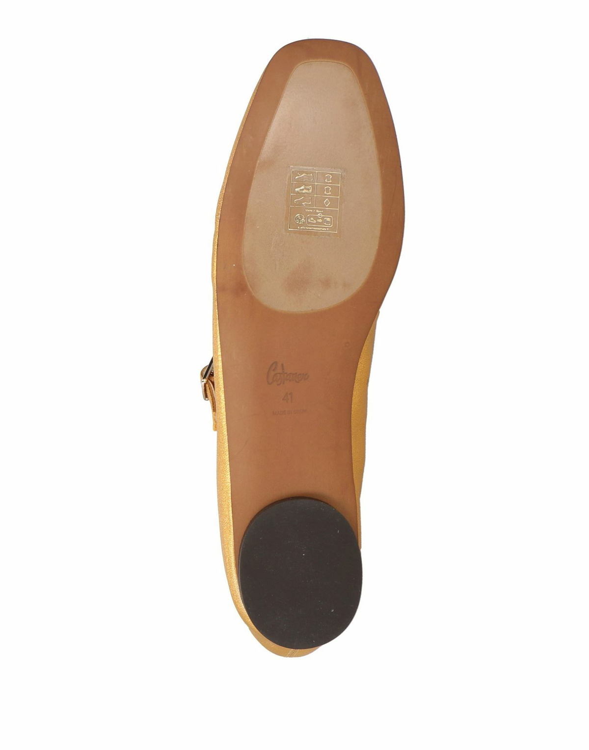Castañer Womens Ballet flats in Gold