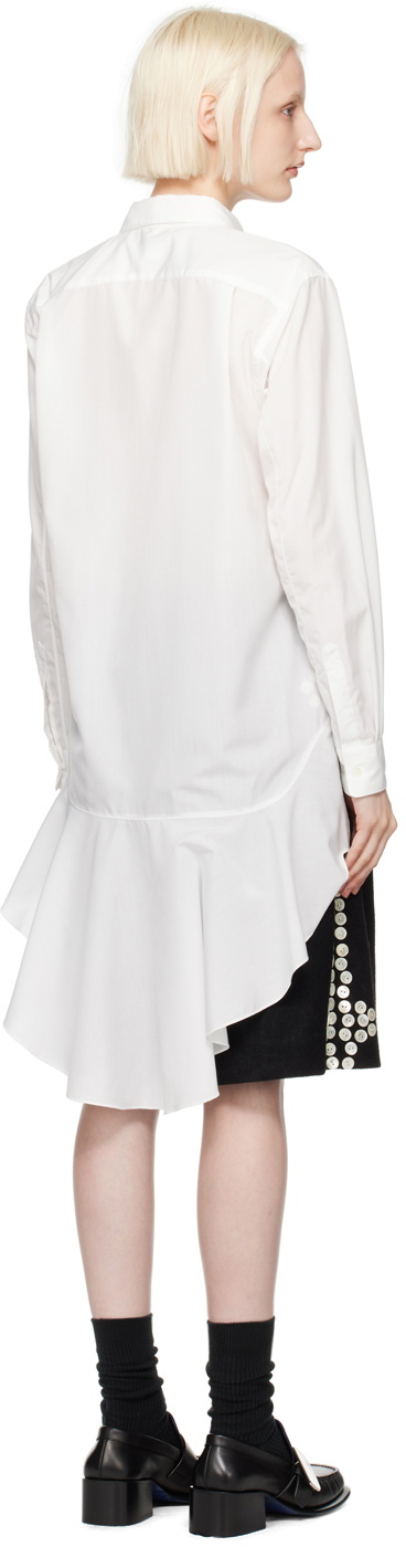 Comme des Garçons Homme Plus White Tail Shirt