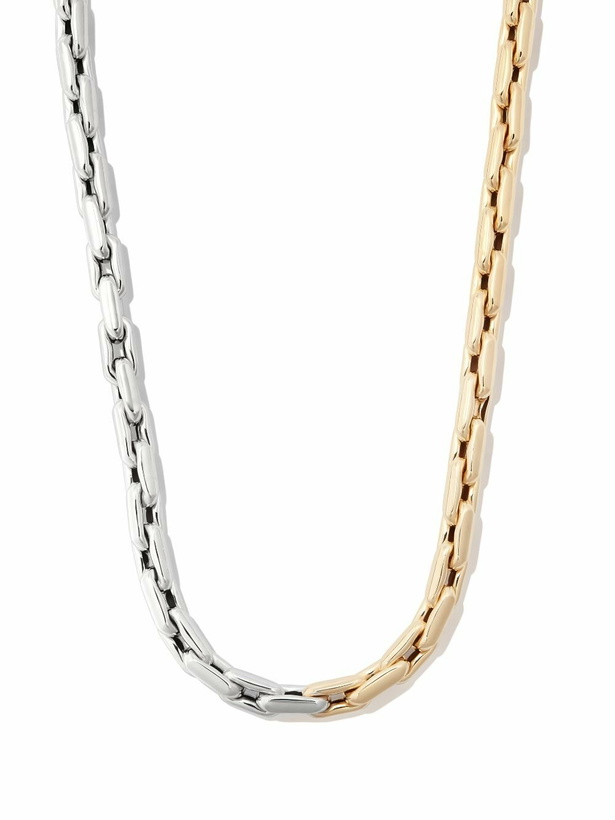 Photo: Lauren Rubinski 14K Yellow And White Gold Small Chain Necklace