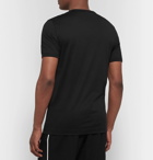 Dolce & Gabbana - Logo-Appliquéd Cotton-Jersey T-Shirt - Black