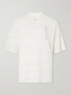 On - Erewhon Performance Stretch Recycled DryTec™ and Mesh T-Shirt - White