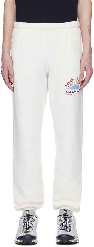 Photo: Madhappy White Winter Outdoors Lounge Pants