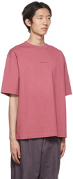 Acne Studios Pink Organic Cotton T-Shirt