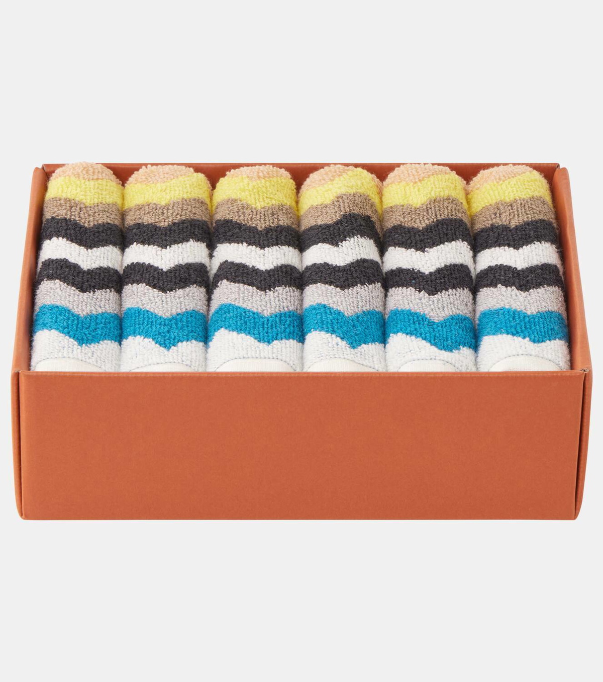 Missoni Best set of 6 cotton terry hand towels