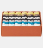 Missoni Best set of 6 cotton terry hand towels