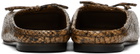 JACQUEMUS Brown La Casa 'Les mules plates Ballet' Ballerina Flats