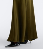 Victoria Beckham Isabella ruched satin gown