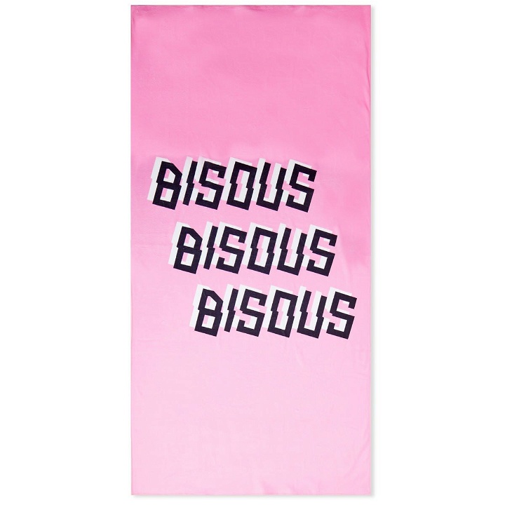 Photo: Bisous Skateboards x3 Beach Towel in Pink