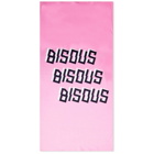 Bisous Skateboards x3 Beach Towel in Pink