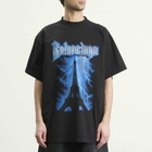 Balenciaga Men's Metal Merch Paris Oversized T-Shirt in Black