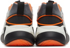 Balmain Black & Orange B-Runner Sneakers