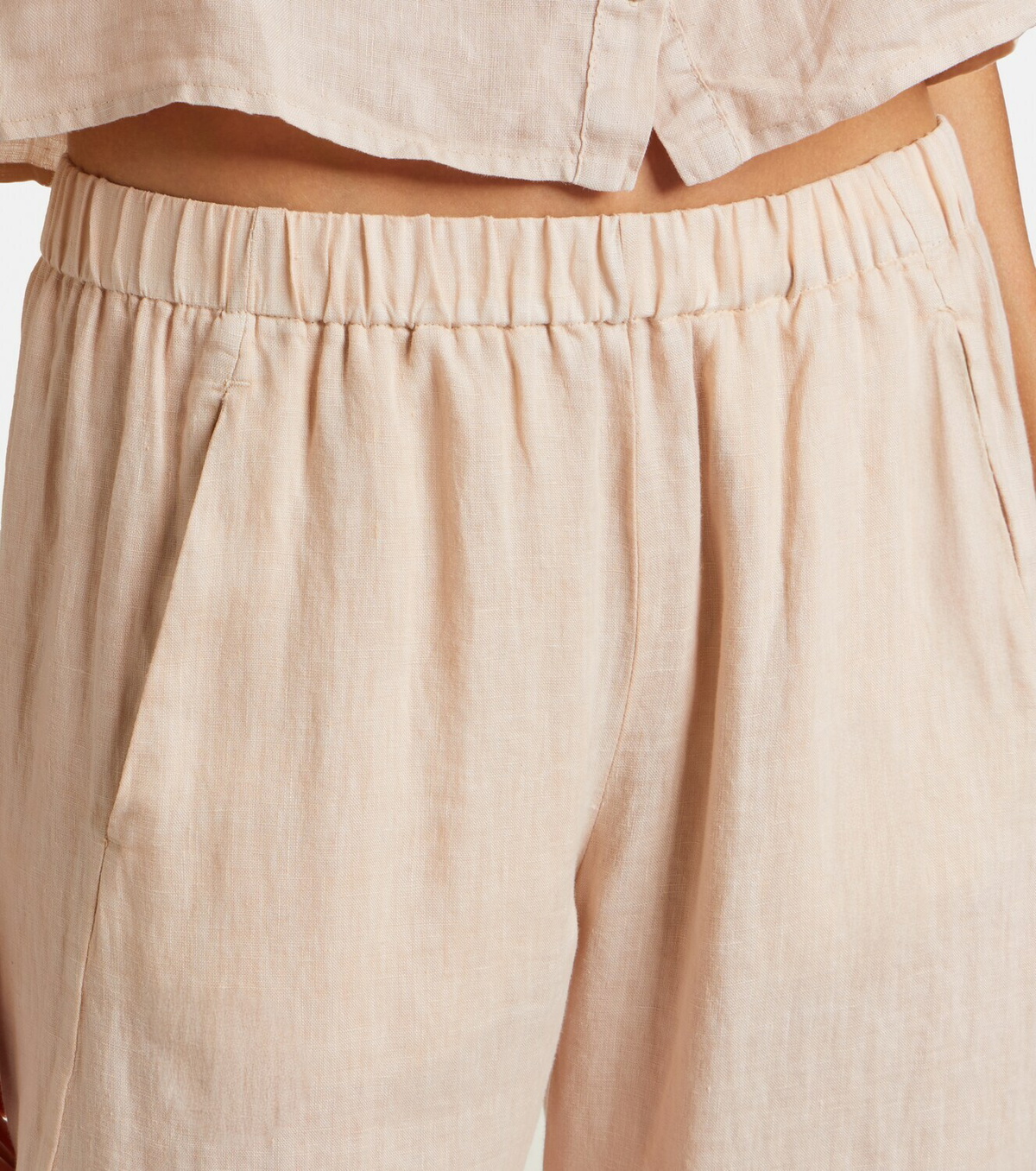 Velvet Lola linen wide-leg pants