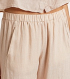 Velvet Lola linen wide-leg pants
