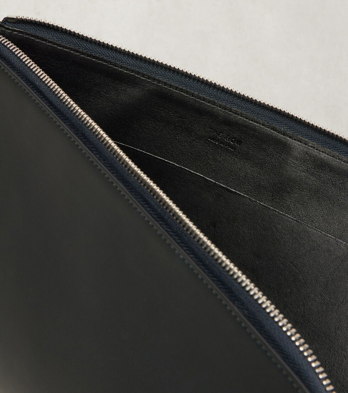 The Row Portfolio leather pouch