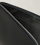 The Row Portfolio leather pouch