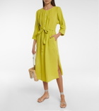 Velvet - Christelle cotton kaftan midi dress