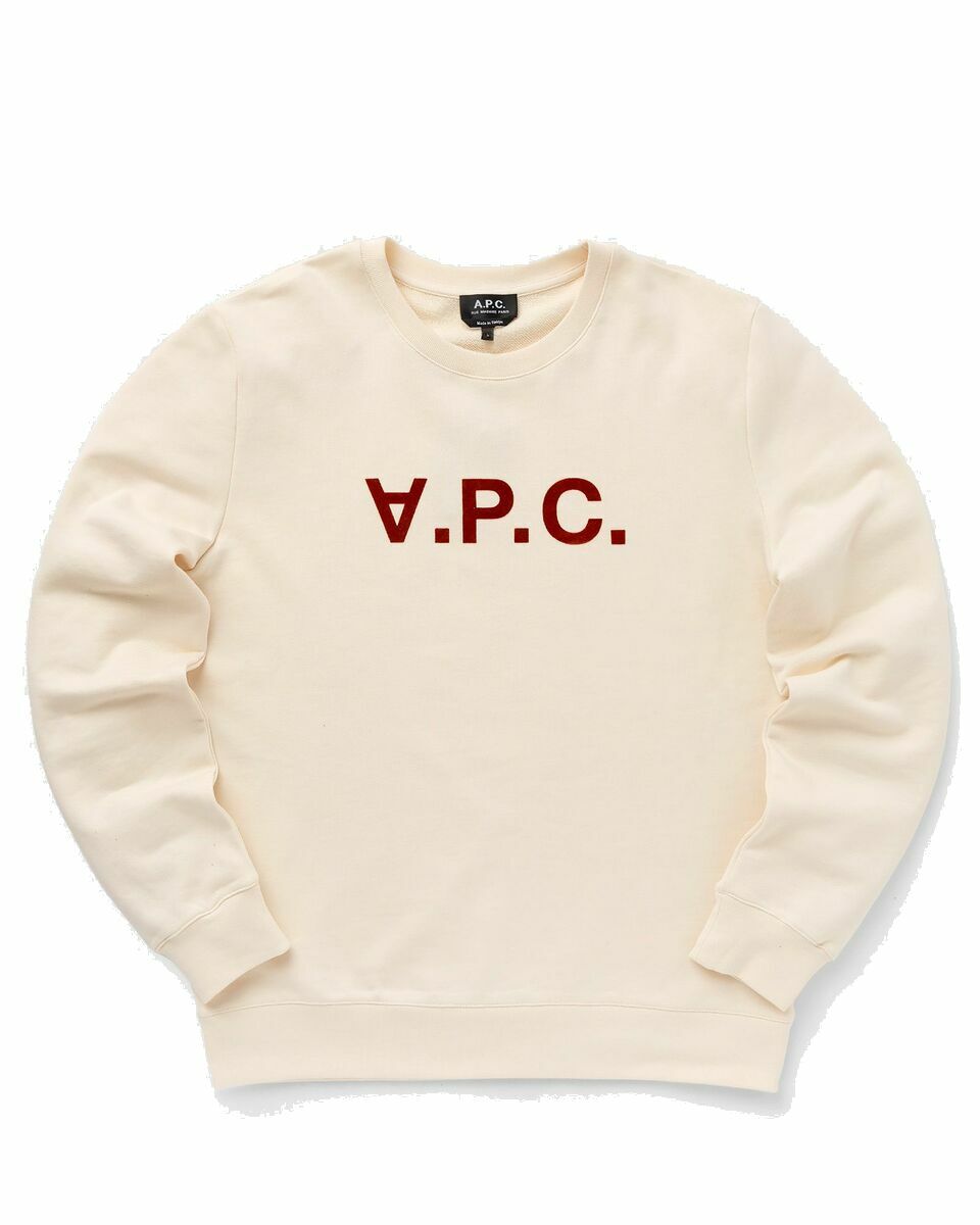 Photo: A.P.C. Sweat Vpc Beige - Mens - Sweatshirts