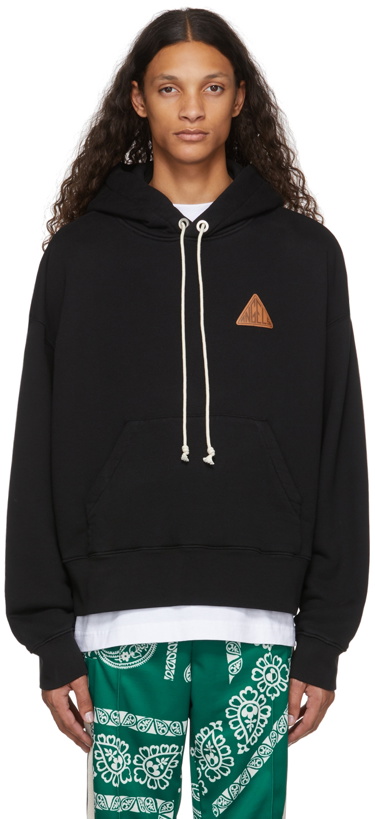 Photo: Palm Angels Black Mountain Panorama Hoodie