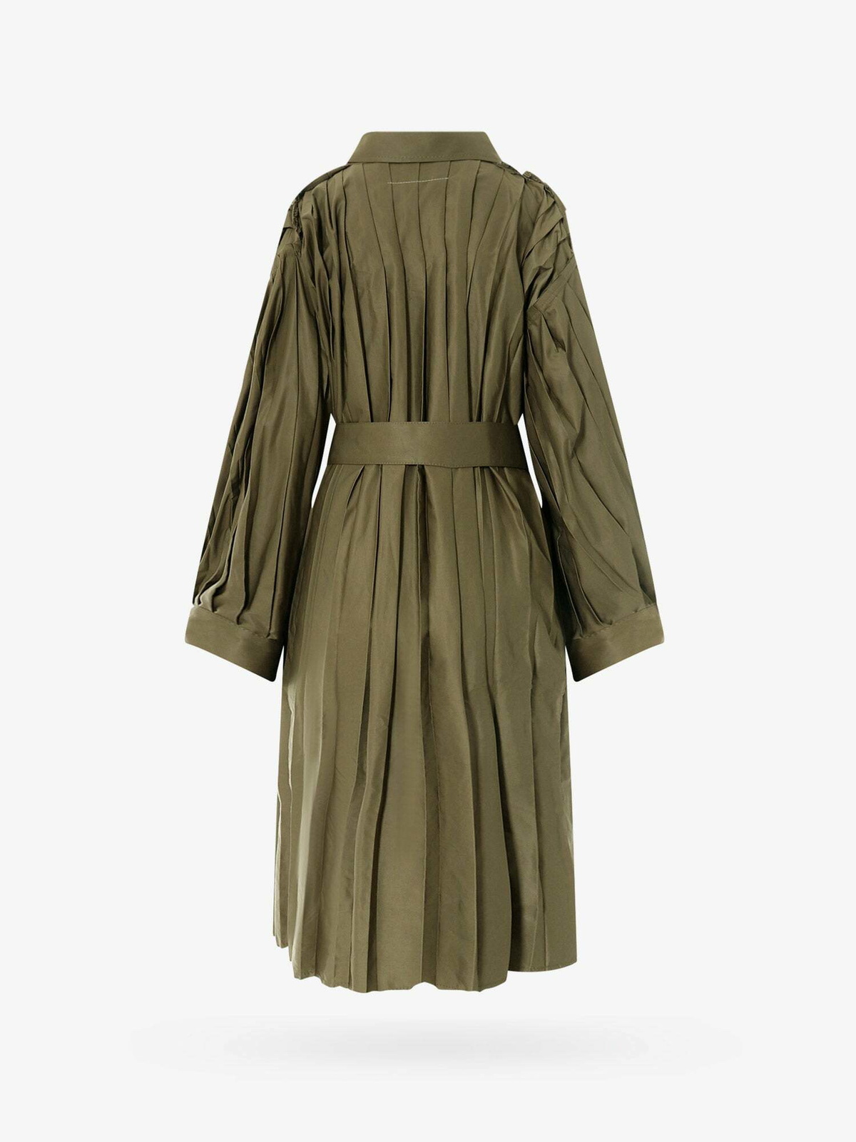 Mm6 Maison Margiela Trench Green Womens MM6 Maison Margiela