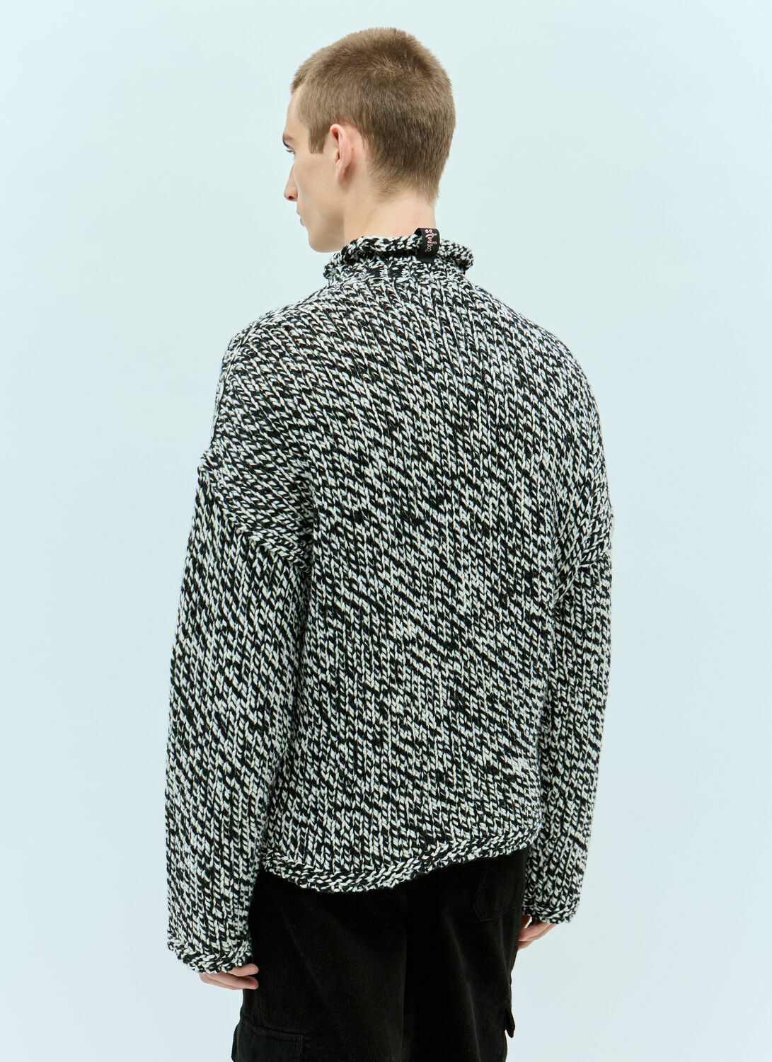 Acne Studios High-Neck Wool-Blend Sweater
