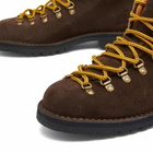 Fracap Men's M120 Commando Sole Scarponcino Boot in Coffee Suede
