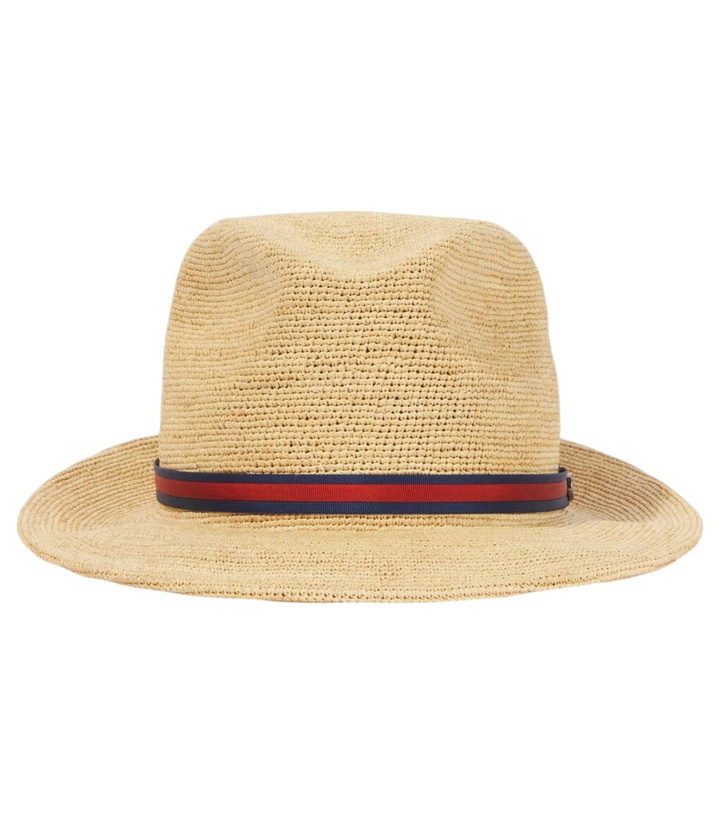 Photo: Borsalino Argentina crochet straw Panama hat