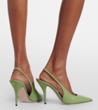 Valentino Garavani Cuttie leather slingback pumps