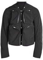 Rick Owens Padded Nylon Cargo Jacket Black