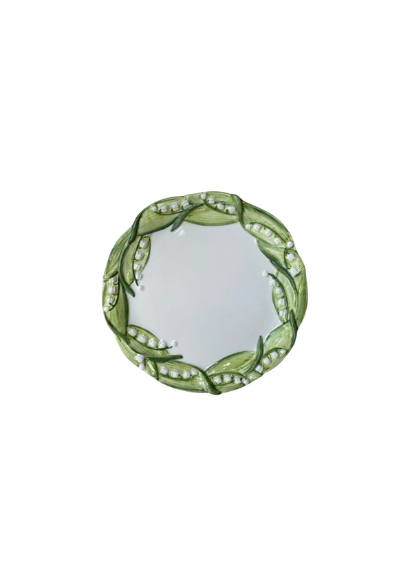 Photo: Les-Ottomans Lily Of The Valley Dessert Plate