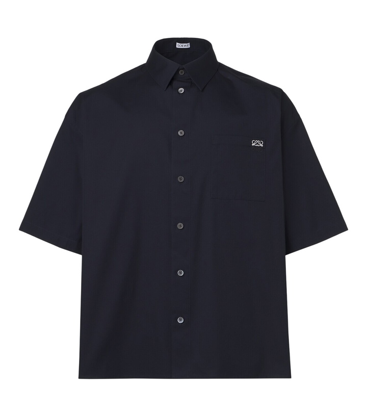 Photo: Loewe Anagram cotton twill shirt