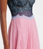 Costarellos Gallie lace gown