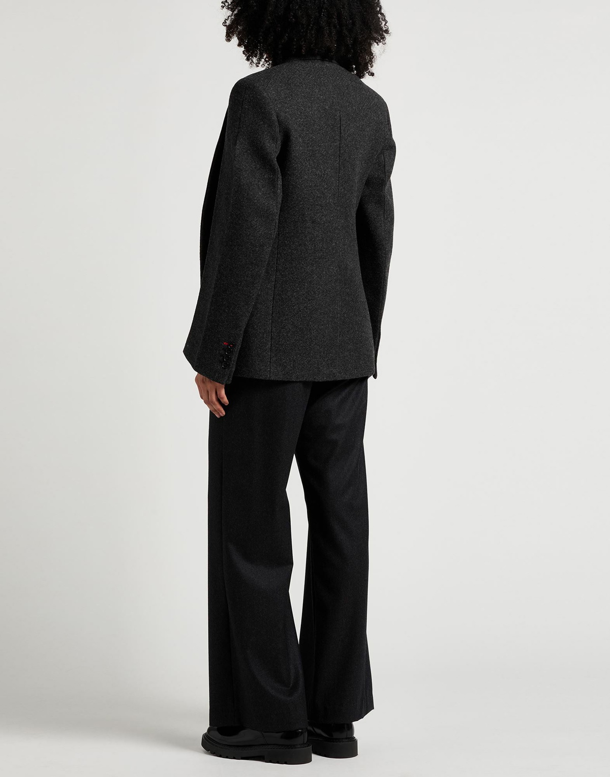 Victoria Beckham Womens Blazer Charcoal