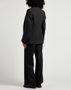 Victoria Beckham Womens Blazer Charcoal