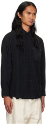 NEEDLES Black Paneled Shirt