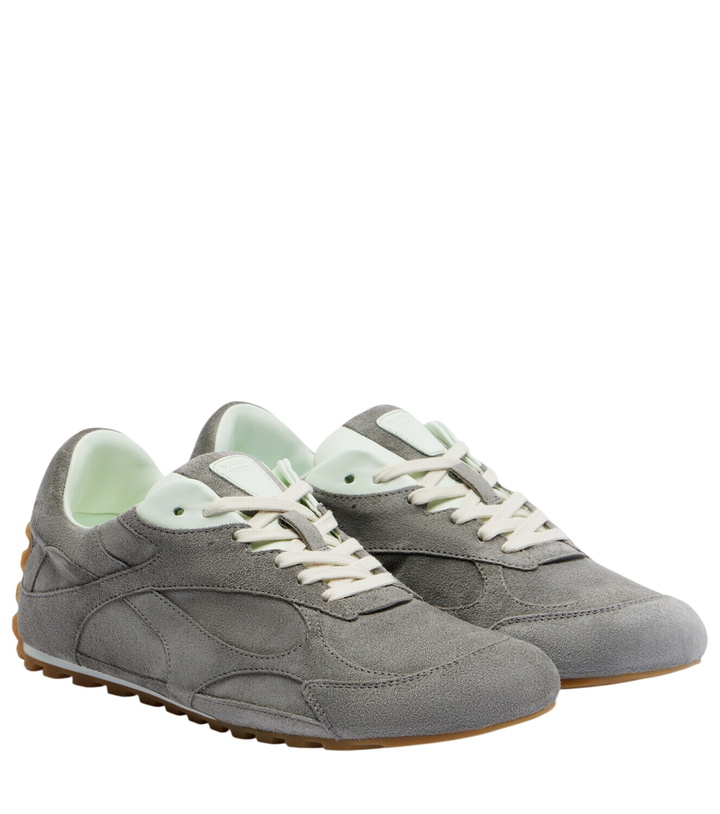 Photo: Bottega Veneta Orbit Flash suede sneakers