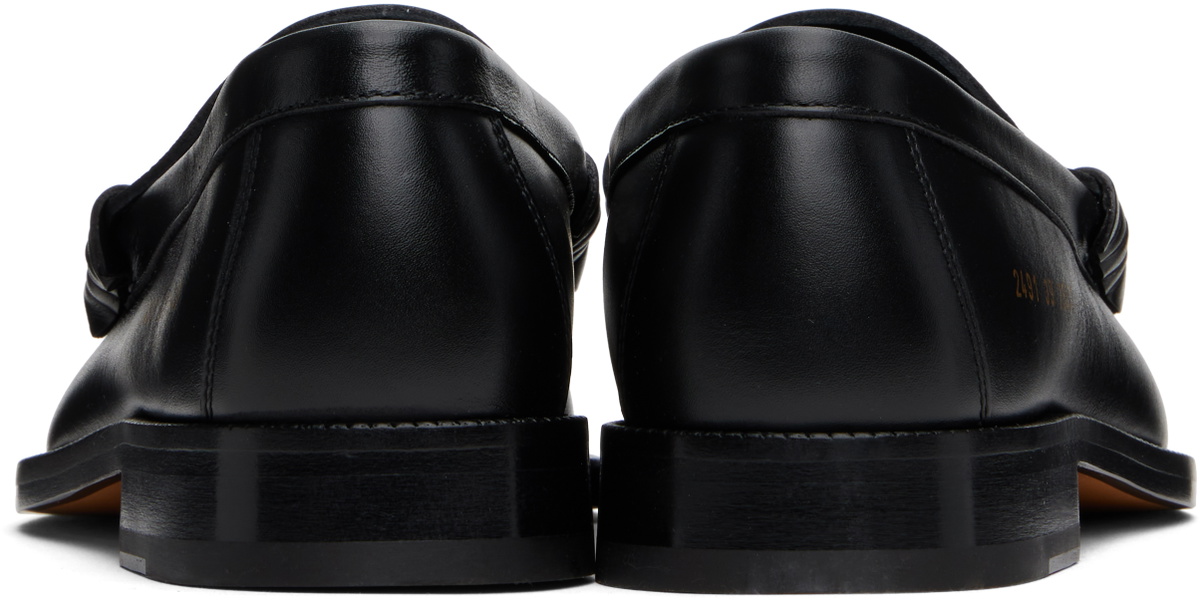 Common Projects Black Soft Loafers
