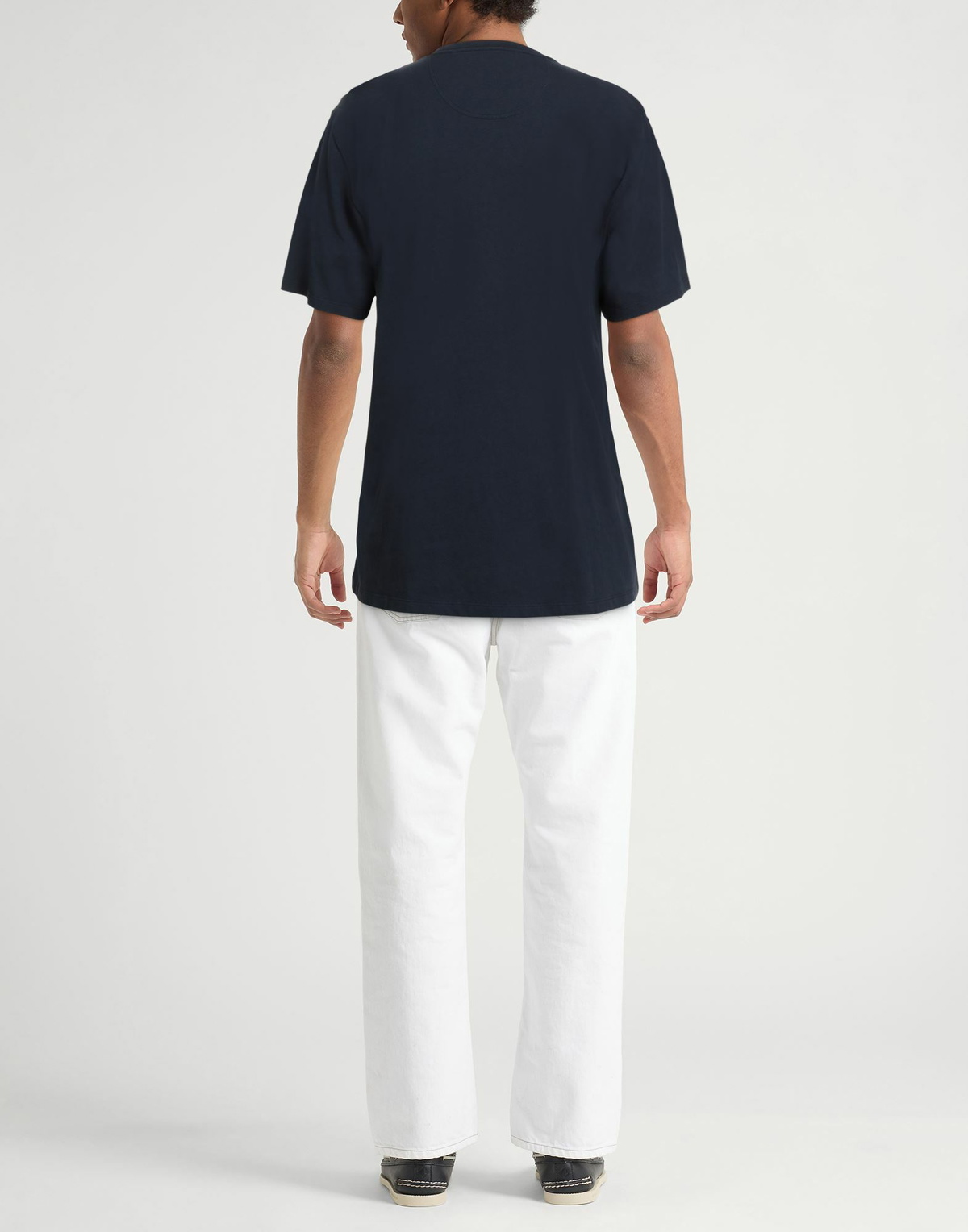 Barbour Mens T-shirt in Navy