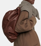 The Row Leather backpack