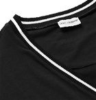 Dolce & Gabbana - Stretch Cotton-Jersey T-Shirt - Black