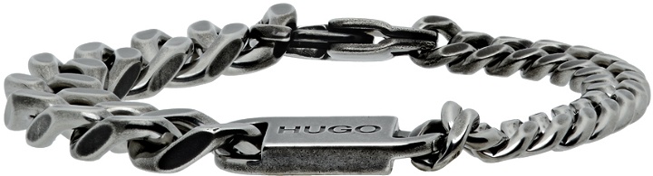Photo: Hugo Silver Metal E-Functional Bracelet